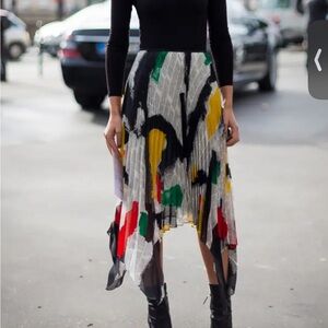 Céline Silk Skirt SS2014